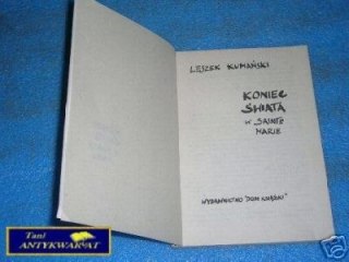 KONIEC ŚWIATA W SAINTE MARIE - L.Kumański