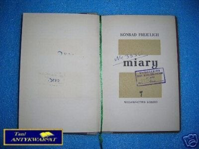 MIARY - K.Frejdlich