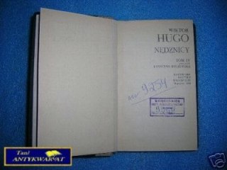 NĘDZNICY TOM IV - W. Hugo