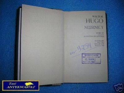 NĘDZNICY TOM IV - W. Hugo
