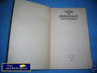 NIEBO W PŁOMIENIACH - J. Parandowski