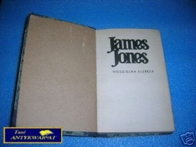 NIEDZIELNA ALERGIA I INNE OPOWIADANIA - J.Jones