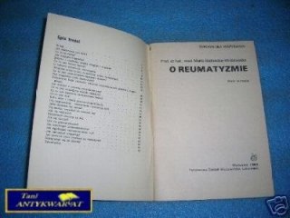 O REUMATYZMIE - M.Sadowska-Wróblewska