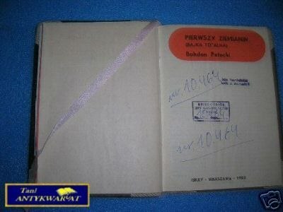 PIERWSZY ZIEMIANIN - B.Petecki PIERWSZY ZIEMIANIN - B.Petecki