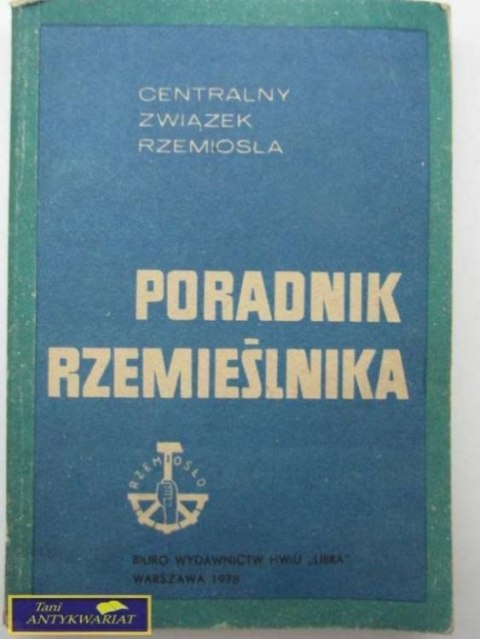 PORADNIK RZEMIEŚLNIKA