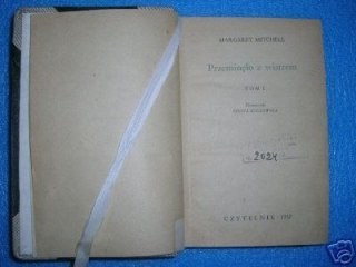 PRZEMINĘŁO Z WIATREM T.1 - M.Mitchell