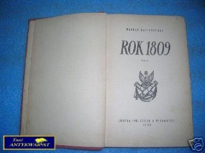 ROK 1809 TOM II - W. Gąsiorowski