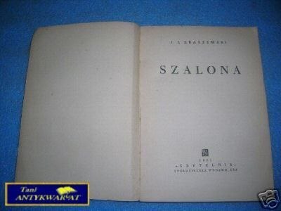 SZALONA - J.I.Kraszewski