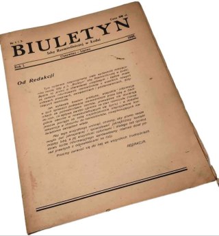BIULETYN Izby Rzemieślniczej w Łodzi 6-7 1946 rok