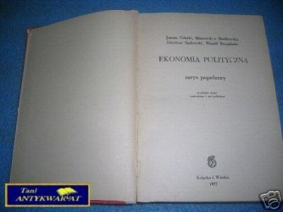 EKONOMIA POLITYCZNA - Praca zbiorowa