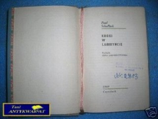 KROKI W LABIRYNCIE - P. Schalluck