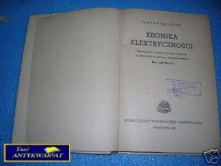 KRONIKA ELEKTRYCZNOŚCI - T.Wejtkow