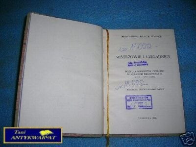 MISTRZOWIE I CZELADNICY - B.Orzelska-Konarska