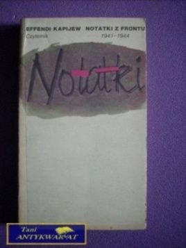 NOTATKI - Effendi Kapijew