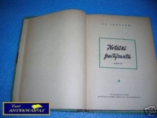 NOTATKI PARTYZANTA T.II - P.K.Ignatow