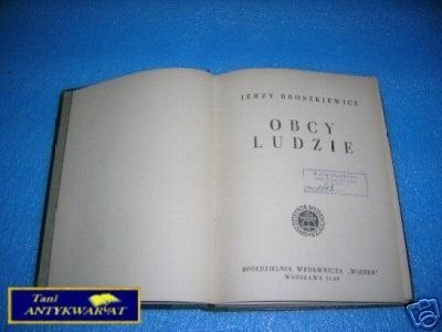 OBCY LUDZIE - J.Broszkiewicz OBCY LUDZIE - J.Broszkiewicz