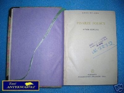 PISARZE POLSCY - A. Milska