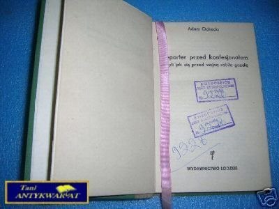 REPORTER PRZED KONFESJONAŁEM - A.Ochocki