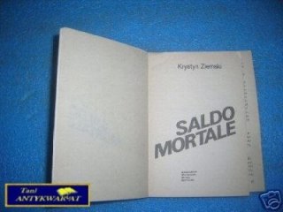 SALDO MORTALE - K.Ziemski