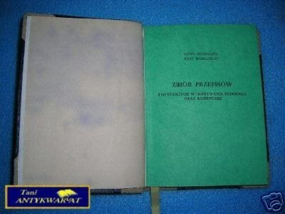 ZBIÓR PRZEPISÓW DOT. WYK. RZEMIOSŁA ORAZ KOMNAT