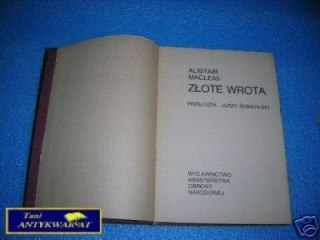 ZŁOTE WROTA - A.MacLean