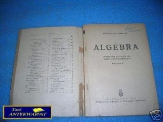 ALGEBRA - B.Iwaszkiewicz