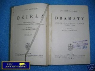 DRAMATY - J.Słowacki