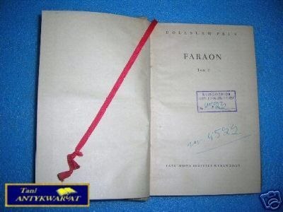 FARAON TOM II - B. Prus