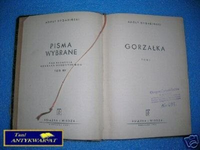 GORZAŁKA TOM II - A. Dygasiński