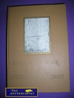 HISTORIA LITERATURY POLSKIEJ - J. Krzyżanowski