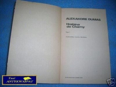 HRABINA DE CHARNY T.I - A.Dumas