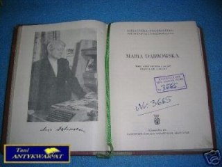 MARIA DĄBROWSKA - Z.Libera