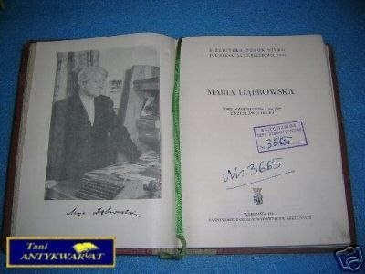 MARIA DĄBROWSKA - Z.Libera