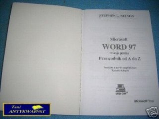 MICROSOFT WORD 97 - Przewodnik S. Nelson