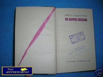 NA ŁUPINIE ORZECHA - J. Zającówna