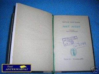 NIKT NIGDY - N.Dawydowa