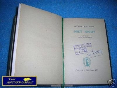 NIKT NIGDY - N.Dawydowa