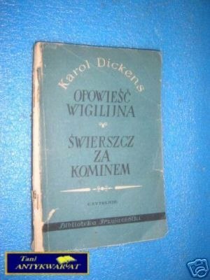 OPOWIEŚĆ WIGILIJNA. ŚWIERSZCZ ZA KOMINEM - K.Di