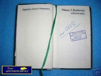 ORKIESTRANTY - M. Z. Bordowicz