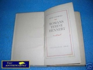 ROMANS TERESY HENNERT - Z.Nałkowska