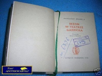 SEZON W TEATRZE GARRICKA - M.Drabble