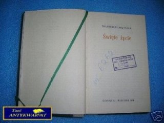 ŚWIĘTE ŻYCIE - M. Hołyńska