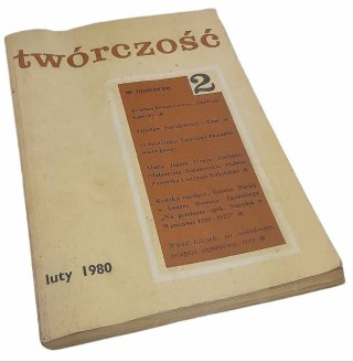TWÓRCZOŚĆ NUMER 2 luty 1980 rok