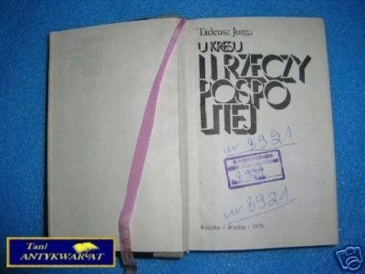 U KRESU RZECZPOSPOLITEJ - T. Jurga U KRESU RZECZPOSPOLITEJ - T. Jurga