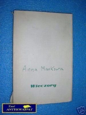 WIECZORY - A.Markowa