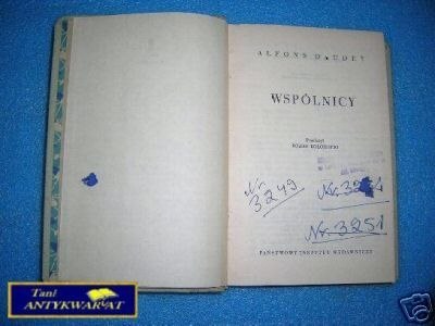 WSPÓLNICY - A. Daudet