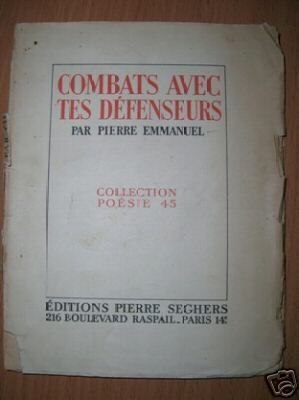 COMBATS AVEC TES DEFENSEURS - P.P. Emmanuel