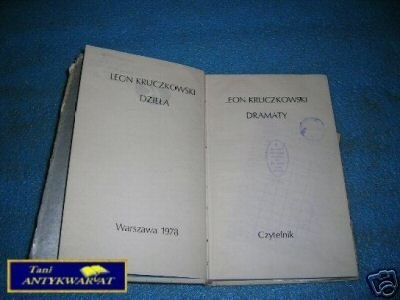 DRAMATY - L.Kruczkowski