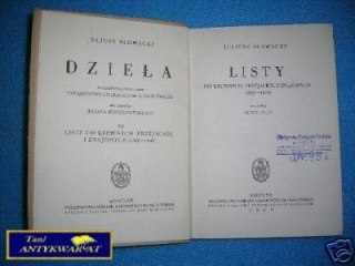 DZIEŁA - J.Słowacki wyd. 1949 rok