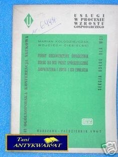FORMY ORGANIZACYJNE ŚWIADCZENIA USŁUG NA WSI
